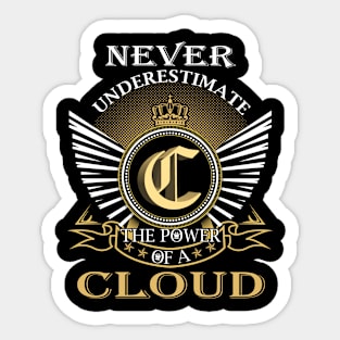 CLOUD Sticker